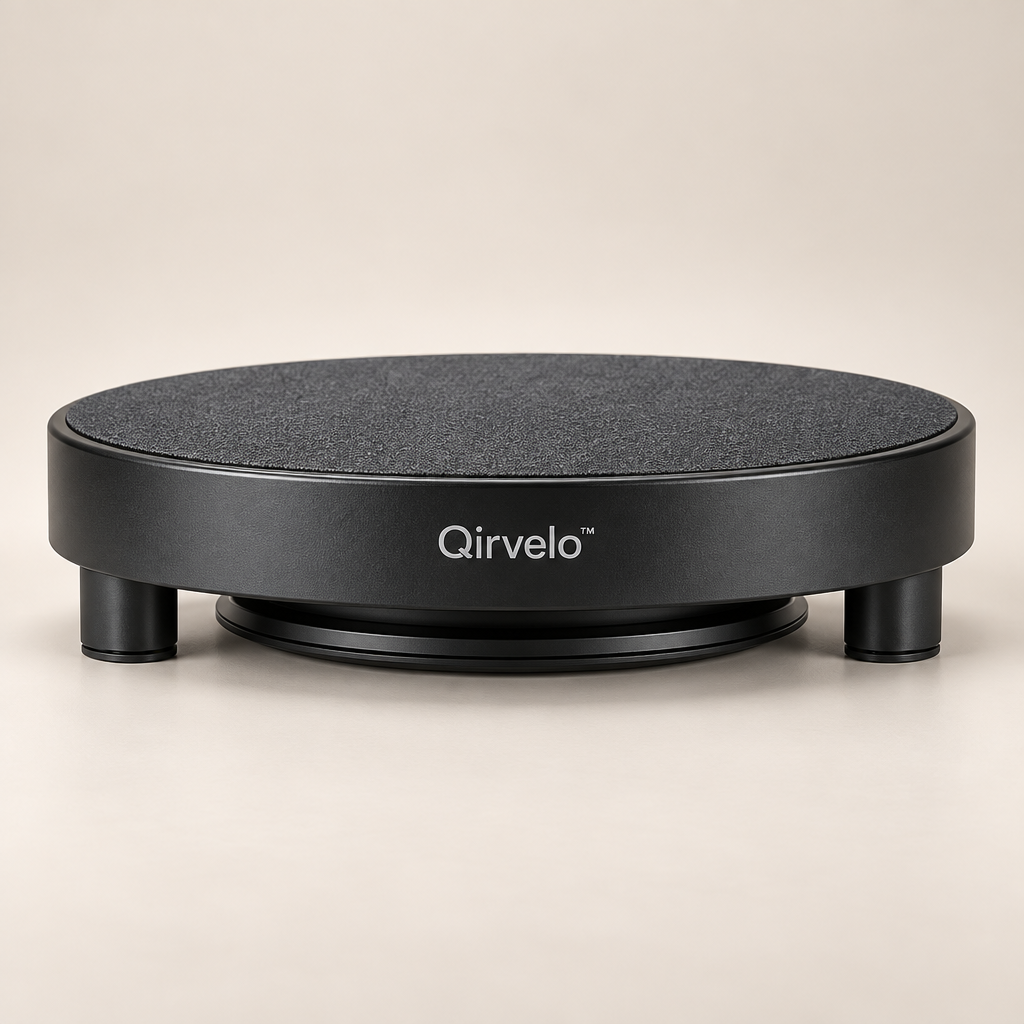 Qirvelo™ Rotating Desktop Monitor Riser image 01